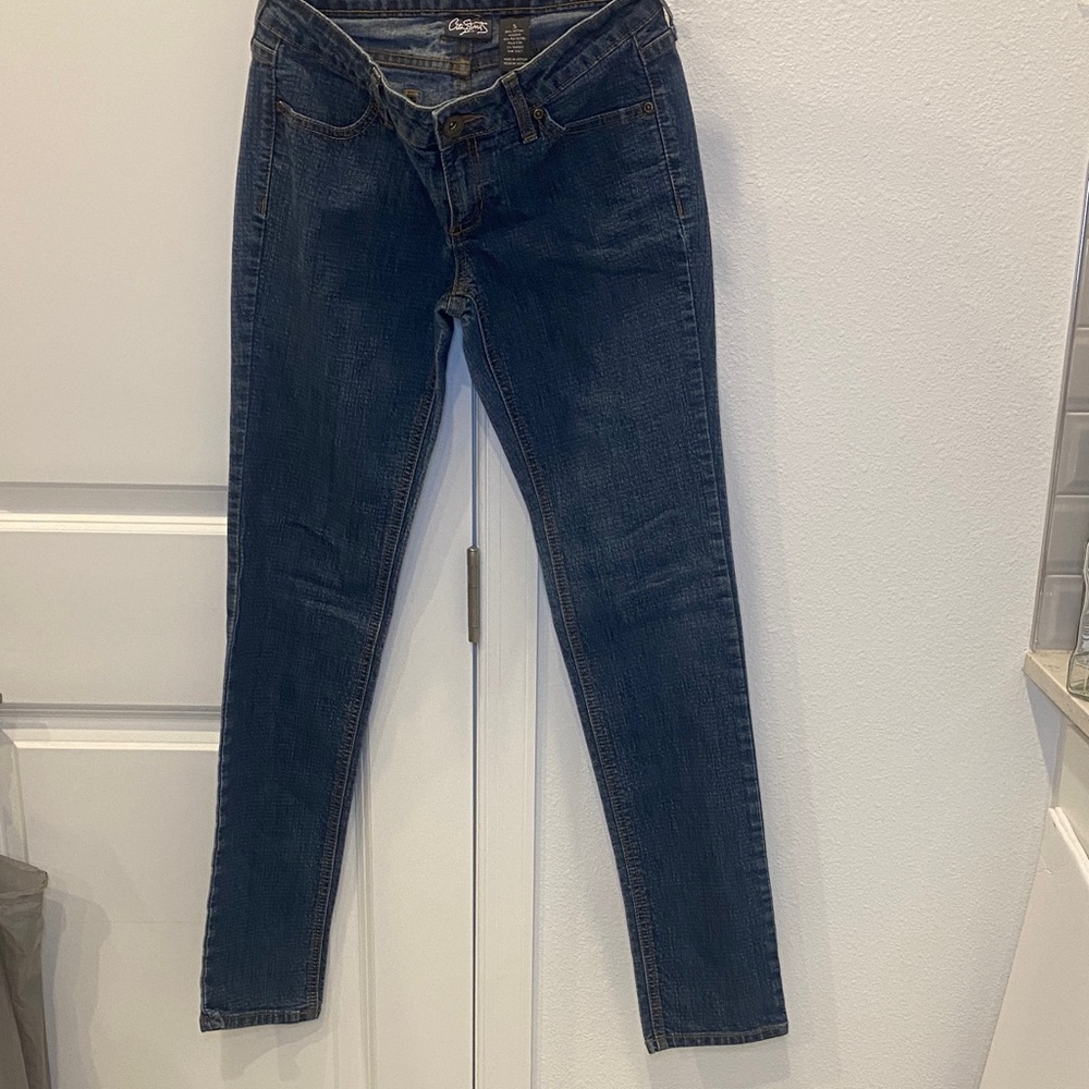 City Streets Women's Blue Skinny Jeans